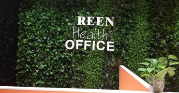 室內(nèi)廣告招牌 reen health office1