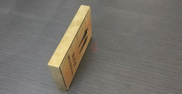 不銹鋼雙面門牌制作案例一3