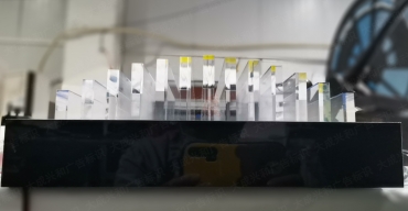 亞克力導光板樣品展示架定制4