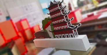 PVC工藝制品廣告展板展牌定制案例一2