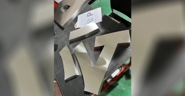 拉絲不銹鋼精工字制作案例三