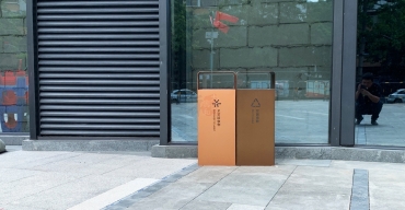 不銹鋼分類垃圾箱定制案例二2